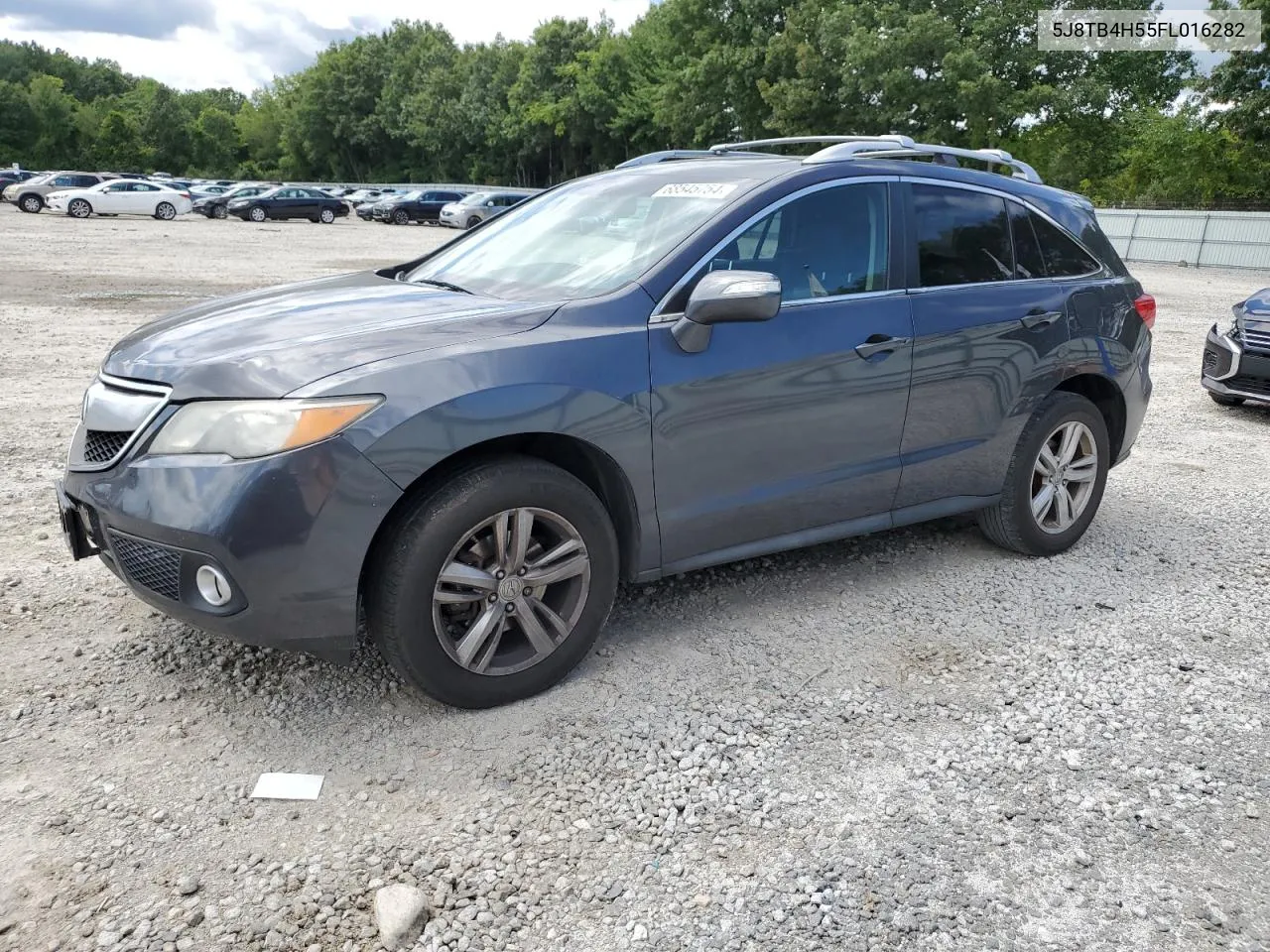 2015 Acura Rdx Technology VIN: 5J8TB4H55FL016282 Lot: 68545754