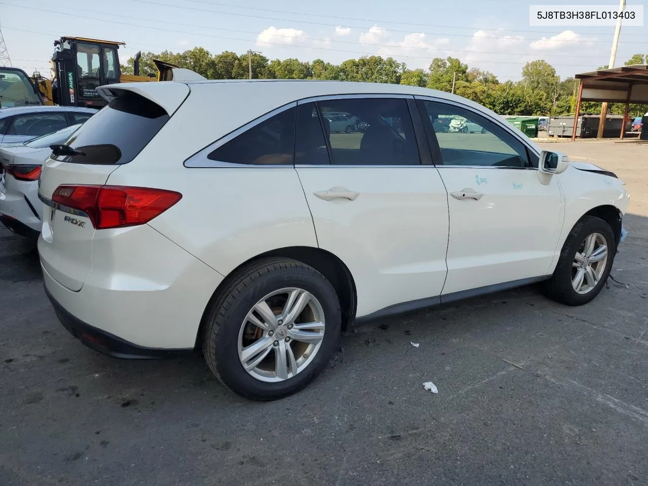 2015 Acura Rdx VIN: 5J8TB3H38FL013403 Lot: 68666334