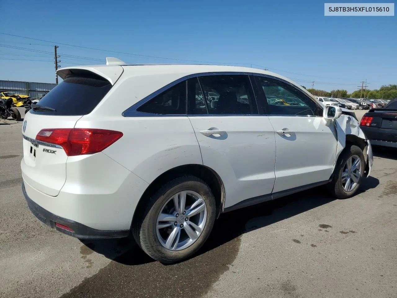 2015 Acura Rdx Technology VIN: 5J8TB3H5XFL015610 Lot: 68765714