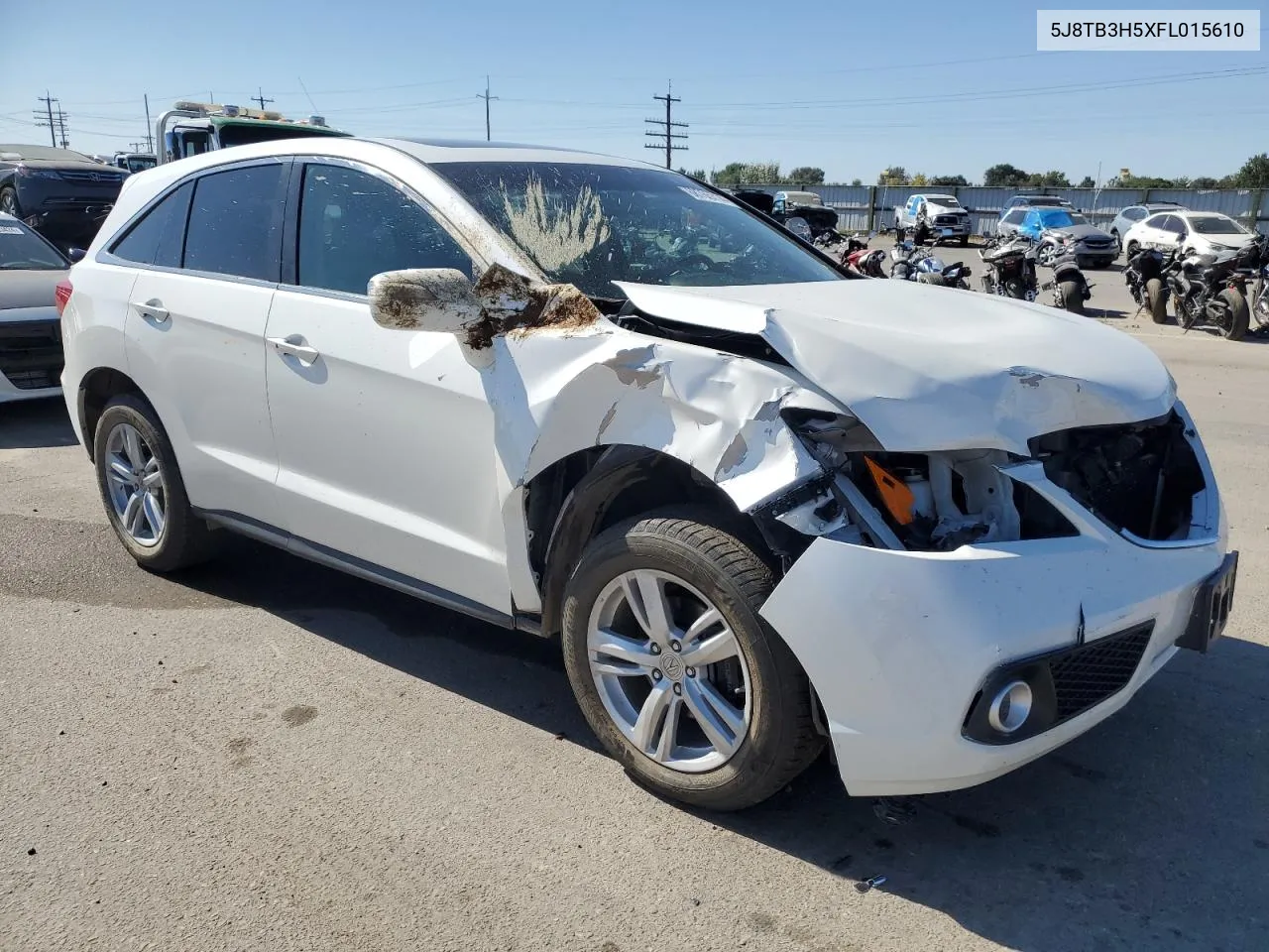 2015 Acura Rdx Technology VIN: 5J8TB3H5XFL015610 Lot: 68765714