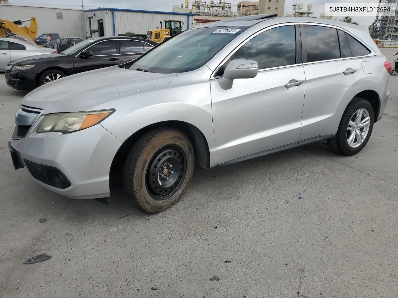 5J8TB4H3XFL012694 2015 Acura Rdx