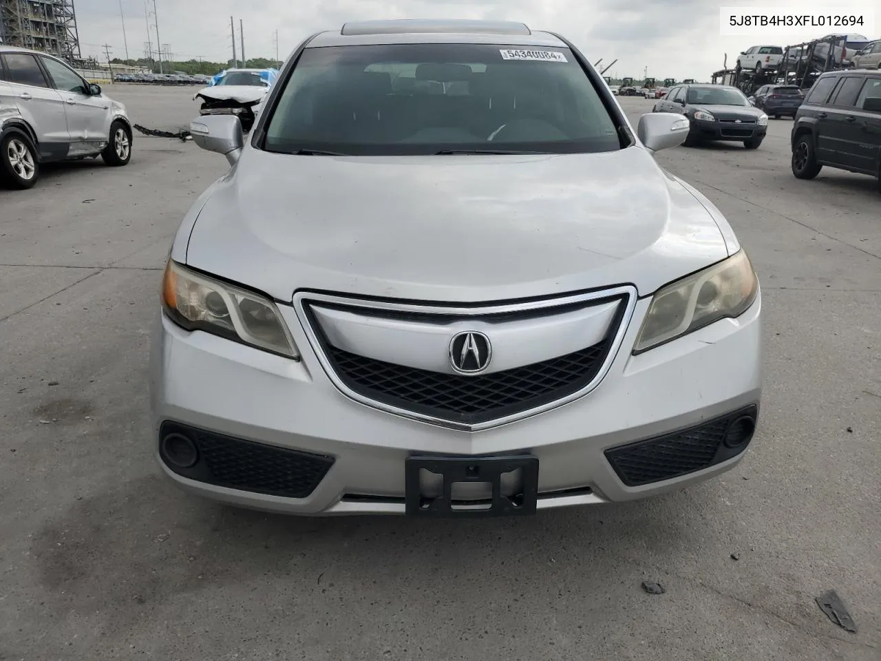 5J8TB4H3XFL012694 2015 Acura Rdx