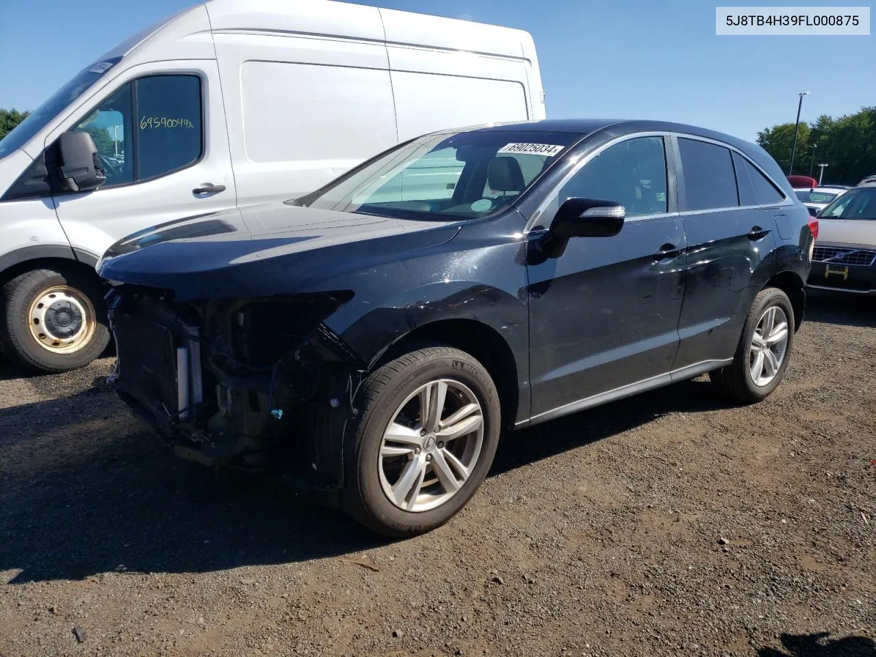 5J8TB4H39FL000875 2015 Acura Rdx