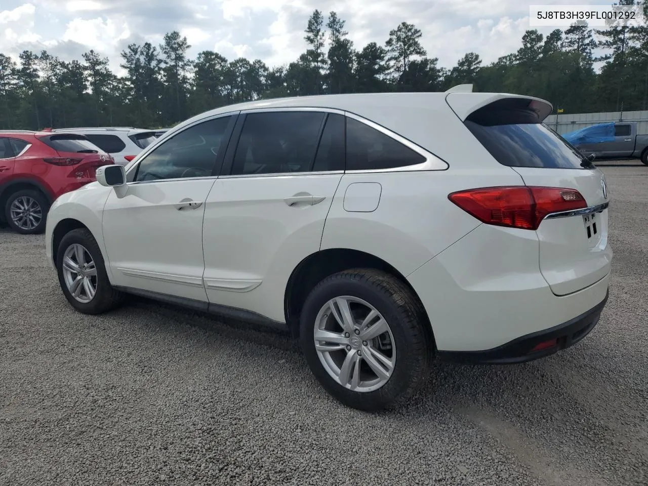 2015 Acura Rdx VIN: 5J8TB3H39FL001292 Lot: 69076364