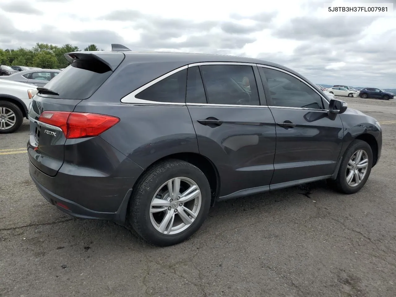 5J8TB3H37FL007981 2015 Acura Rdx