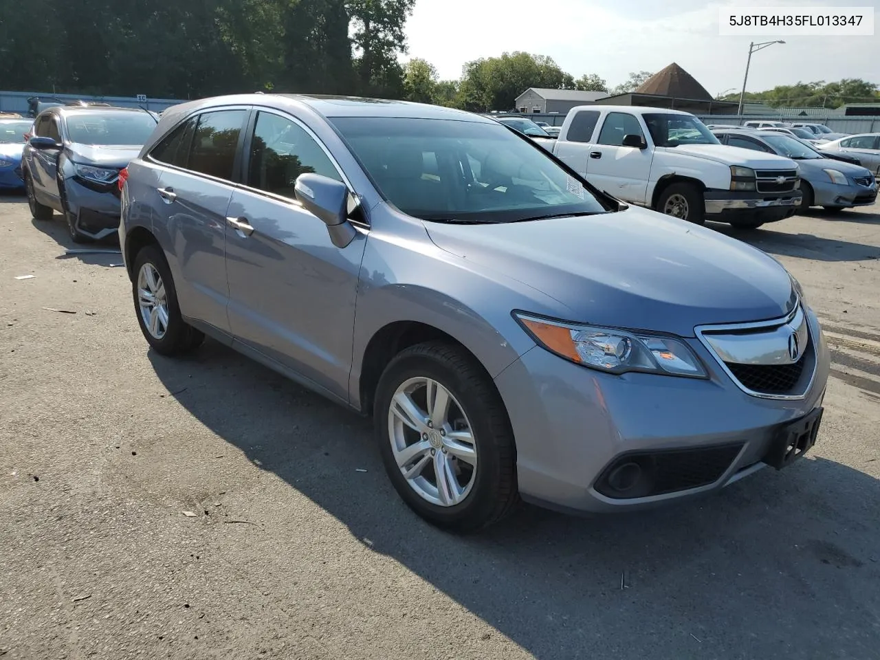 2015 Acura Rdx VIN: 5J8TB4H35FL013347 Lot: 69391004