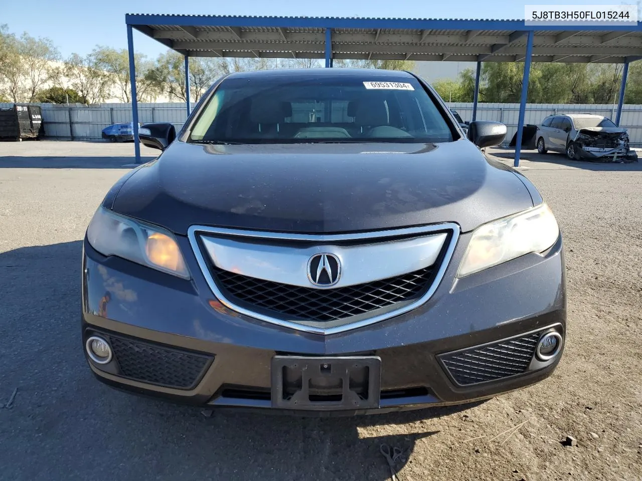 2015 Acura Rdx Technology VIN: 5J8TB3H50FL015244 Lot: 69531304