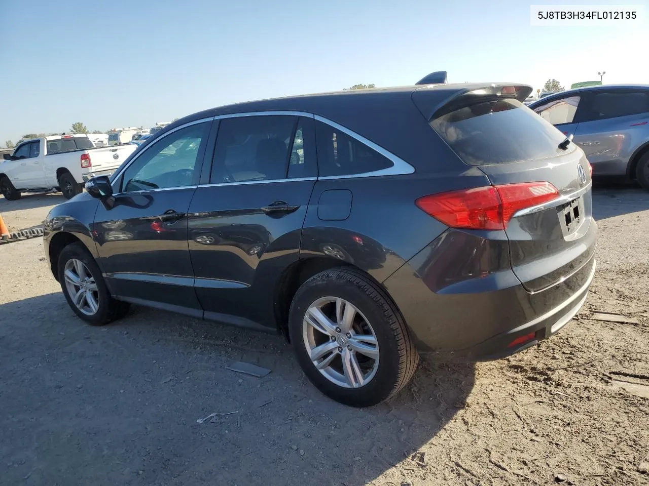 2015 Acura Rdx VIN: 5J8TB3H34FL012135 Lot: 69594964