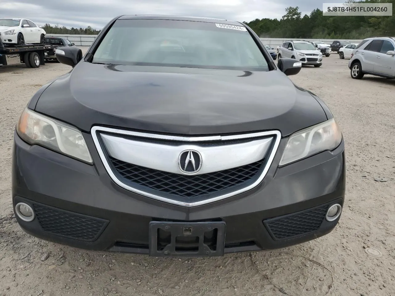 5J8TB4H51FL004260 2015 Acura Rdx Technology