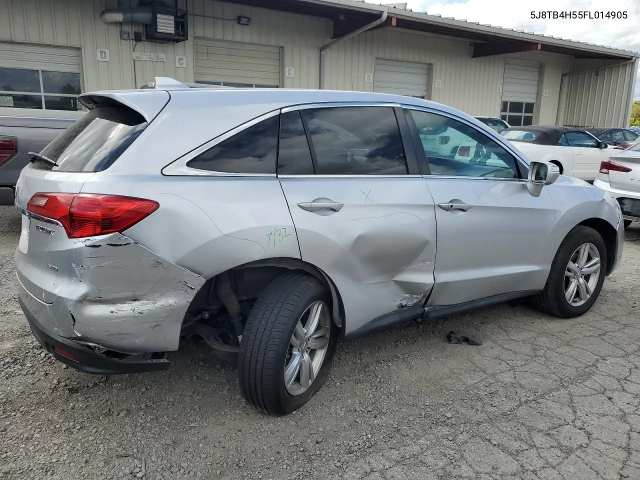 2015 Acura Rdx Technology VIN: 5J8TB4H55FL014905 Lot: 69966474