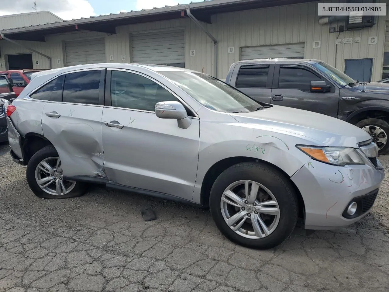 2015 Acura Rdx Technology VIN: 5J8TB4H55FL014905 Lot: 69966474