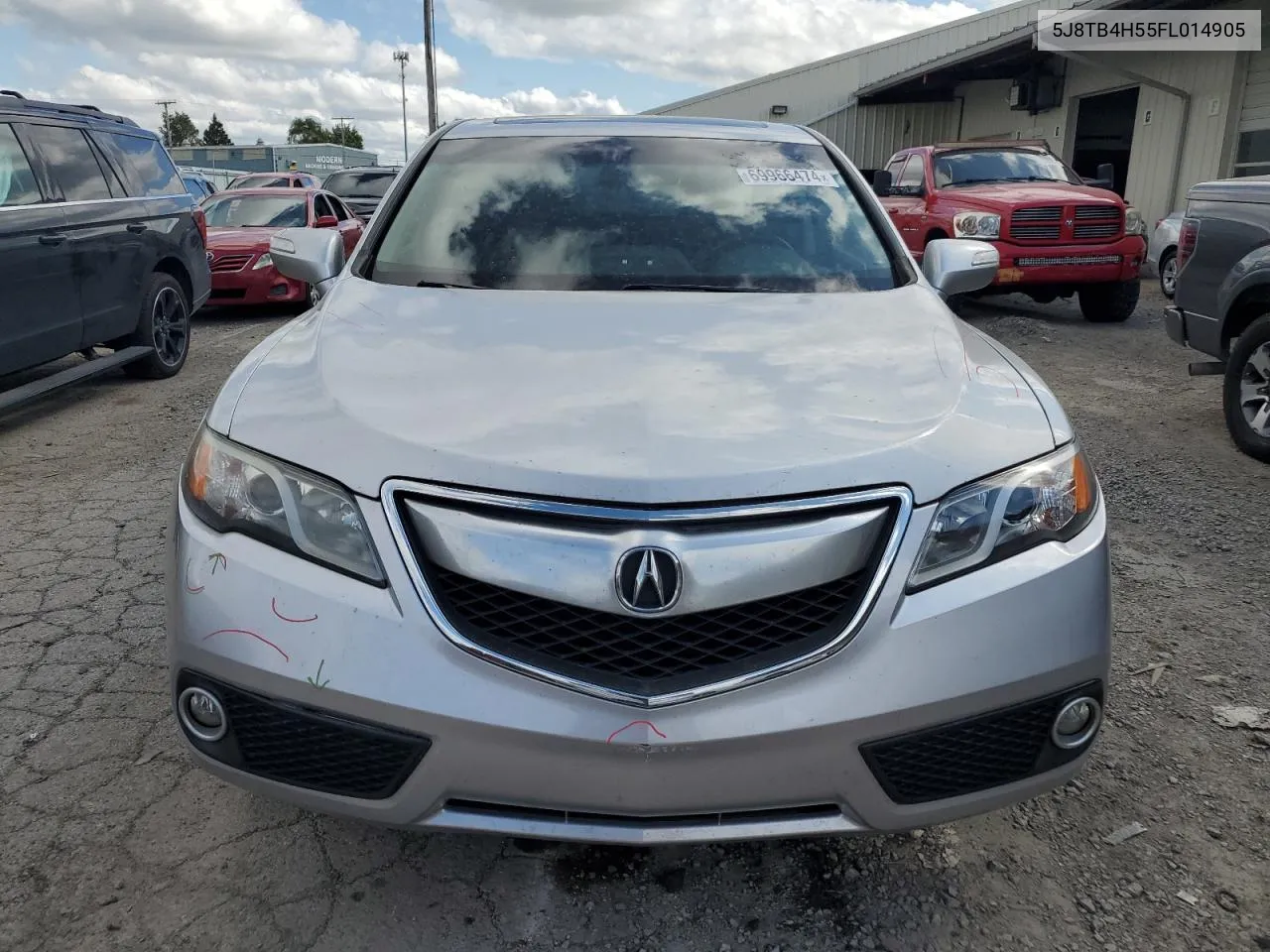 2015 Acura Rdx Technology VIN: 5J8TB4H55FL014905 Lot: 69966474