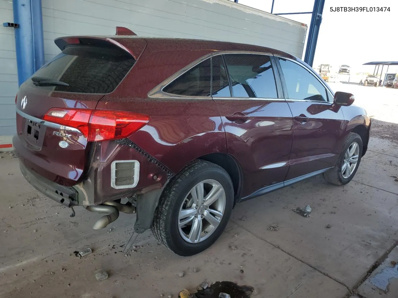 2015 Acura Rdx VIN: 5J8TB3H39FL013474 Lot: 69975264