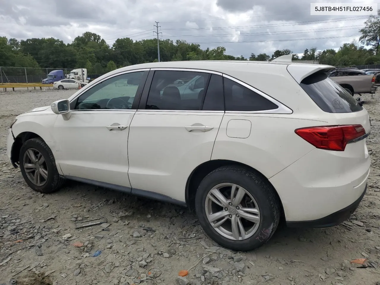 2015 Acura Rdx Technology VIN: 5J8TB4H51FL027456 Lot: 70488724