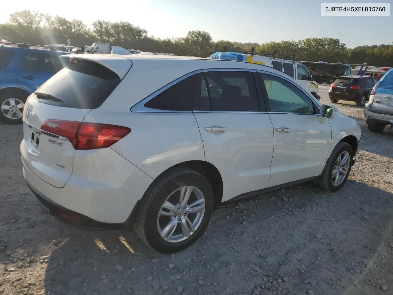 2015 Acura Rdx Technology VIN: 5J8TB4H5XFL015760 Lot: 70591514