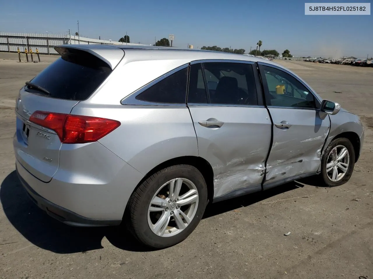 2015 Acura Rdx Technology VIN: 5J8TB4H52FL025182 Lot: 70704054