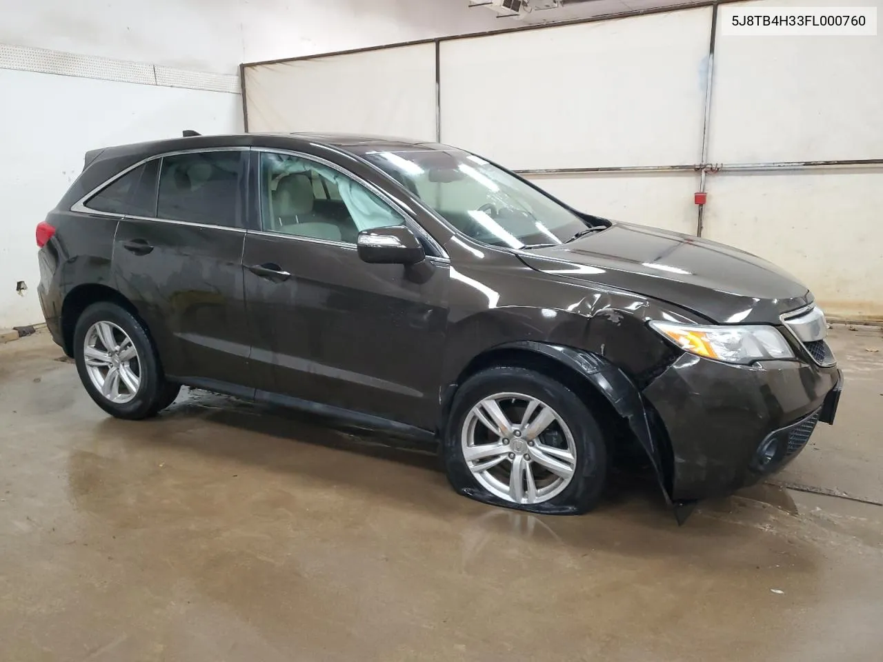 2015 Acura Rdx VIN: 5J8TB4H33FL000760 Lot: 71610594