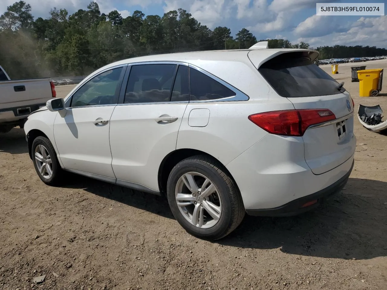 2015 Acura Rdx Technology VIN: 5J8TB3H59FL010074 Lot: 72813244