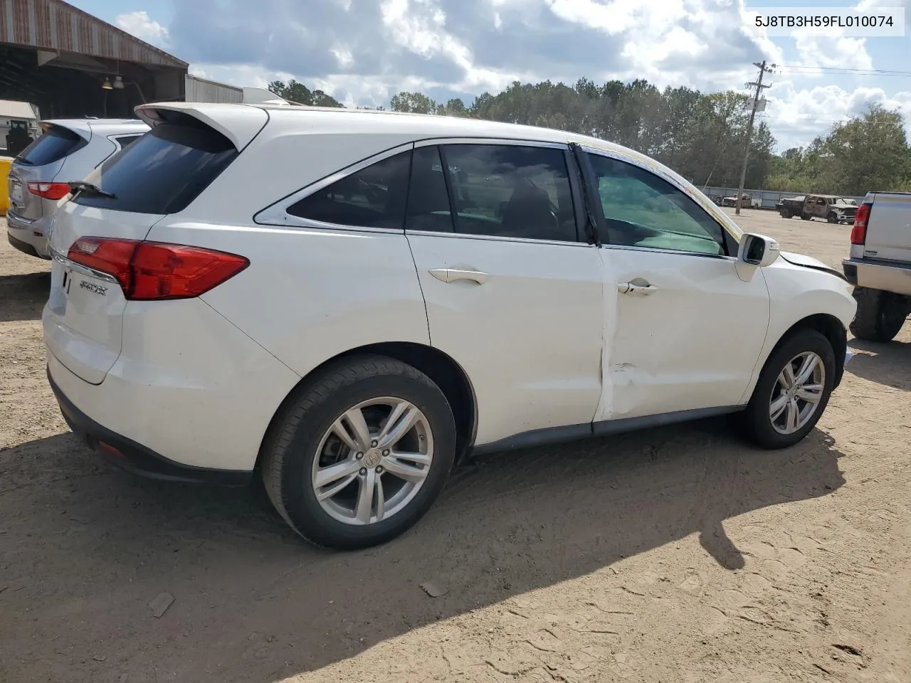 2015 Acura Rdx Technology VIN: 5J8TB3H59FL010074 Lot: 72813244