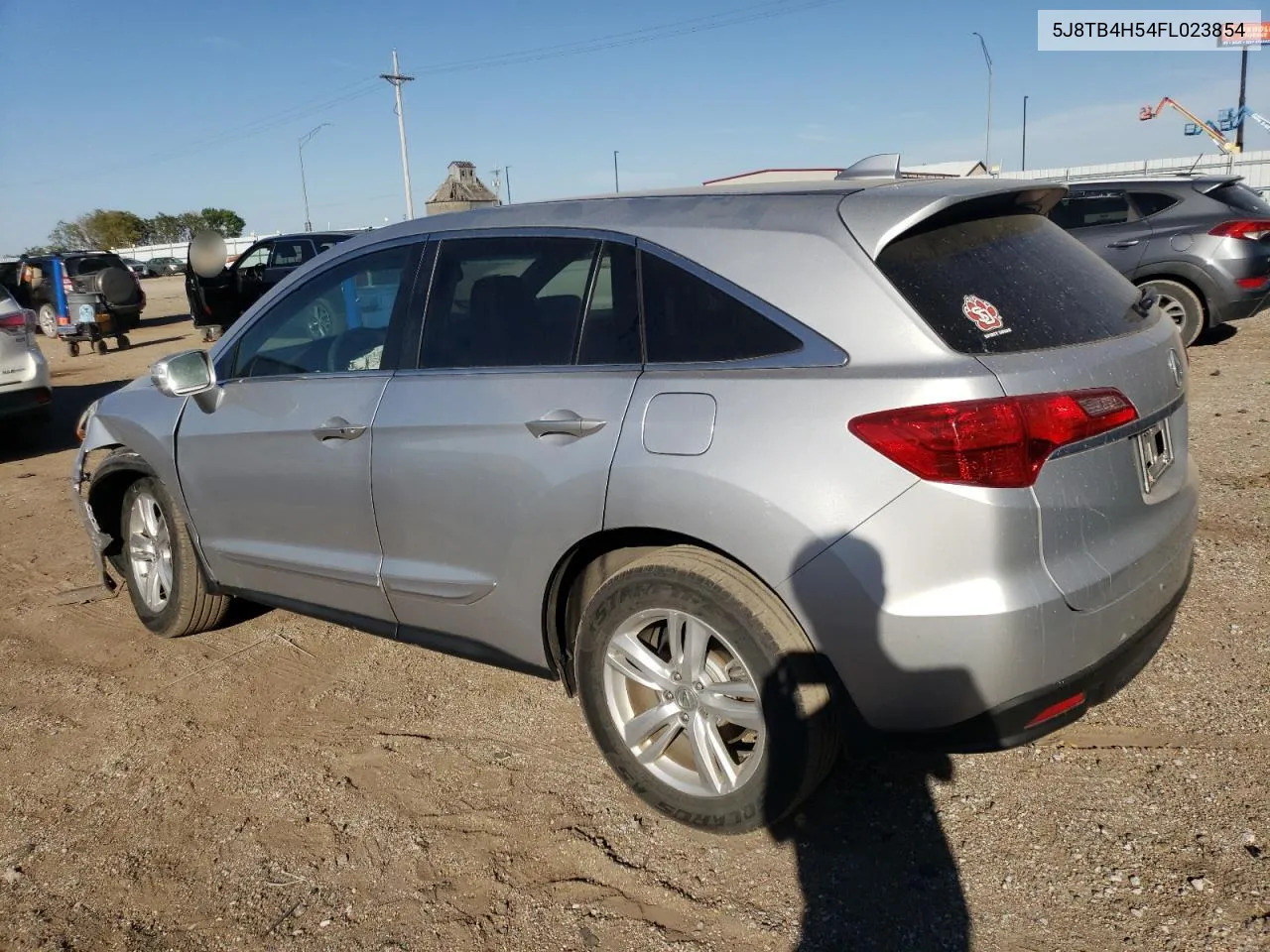 2015 Acura Rdx Technology VIN: 5J8TB4H54FL023854 Lot: 72986484