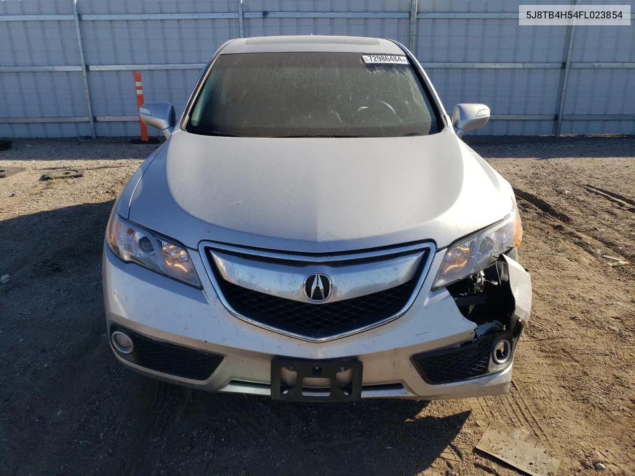 2015 Acura Rdx Technology VIN: 5J8TB4H54FL023854 Lot: 72986484