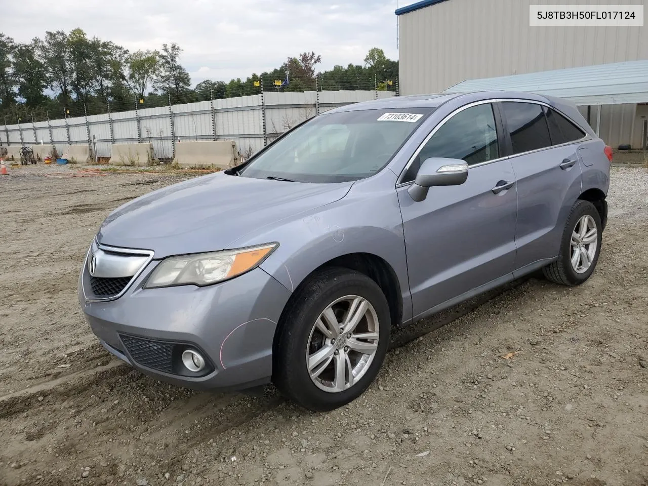 2015 Acura Rdx Technology VIN: 5J8TB3H50FL017124 Lot: 73103614