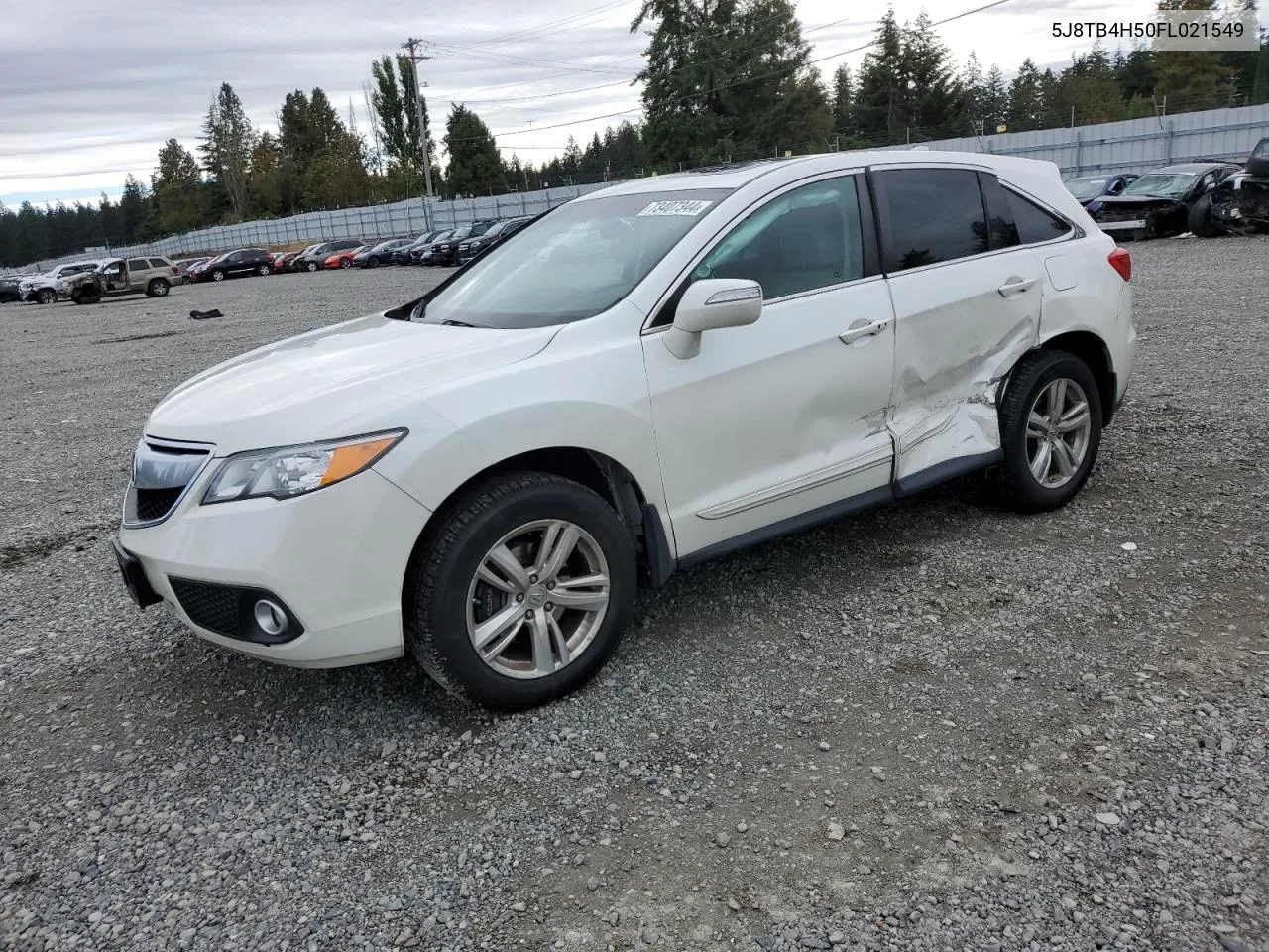 2015 Acura Rdx Technology VIN: 5J8TB4H50FL021549 Lot: 73407344