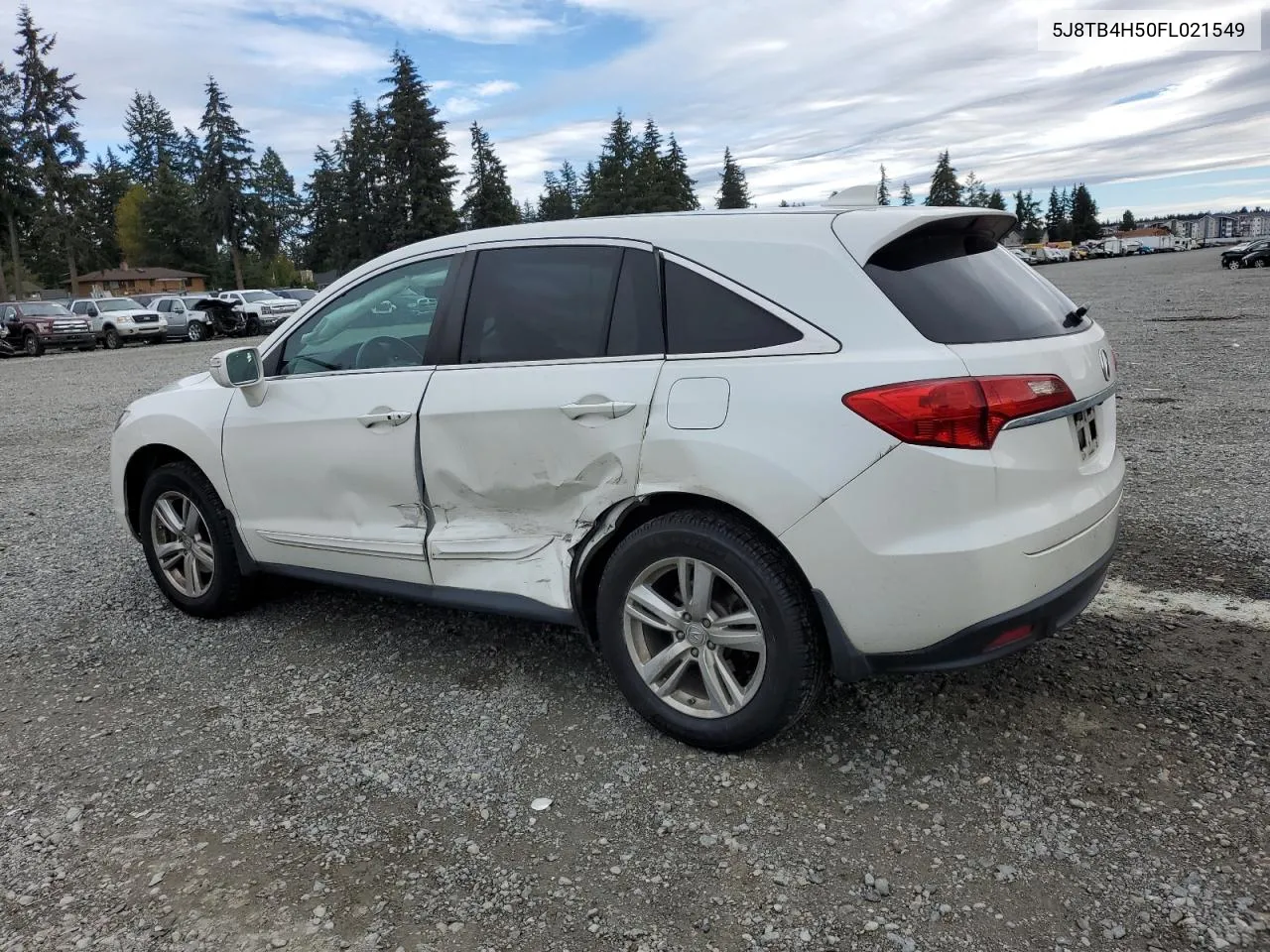 2015 Acura Rdx Technology VIN: 5J8TB4H50FL021549 Lot: 73407344