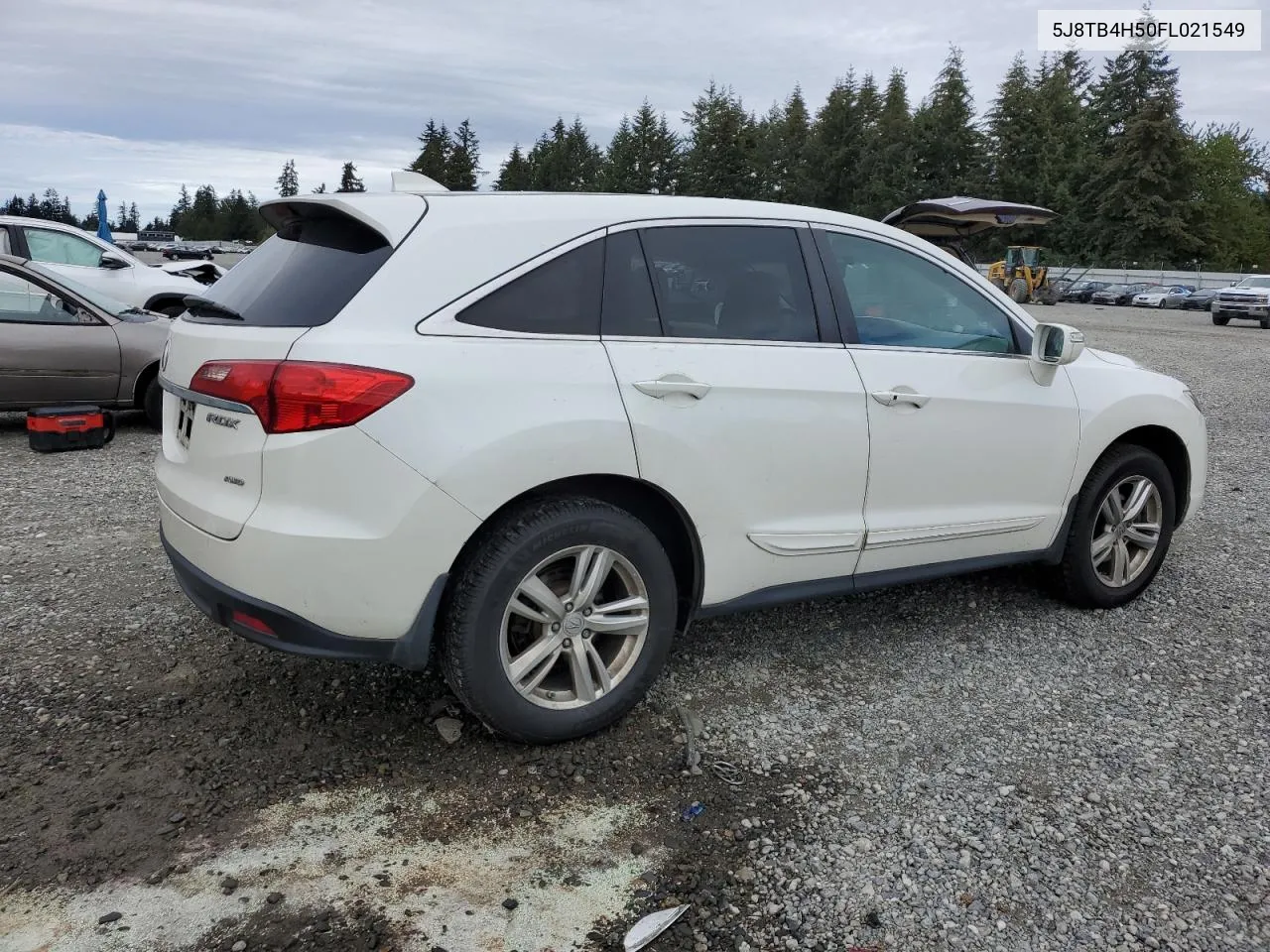 2015 Acura Rdx Technology VIN: 5J8TB4H50FL021549 Lot: 73407344