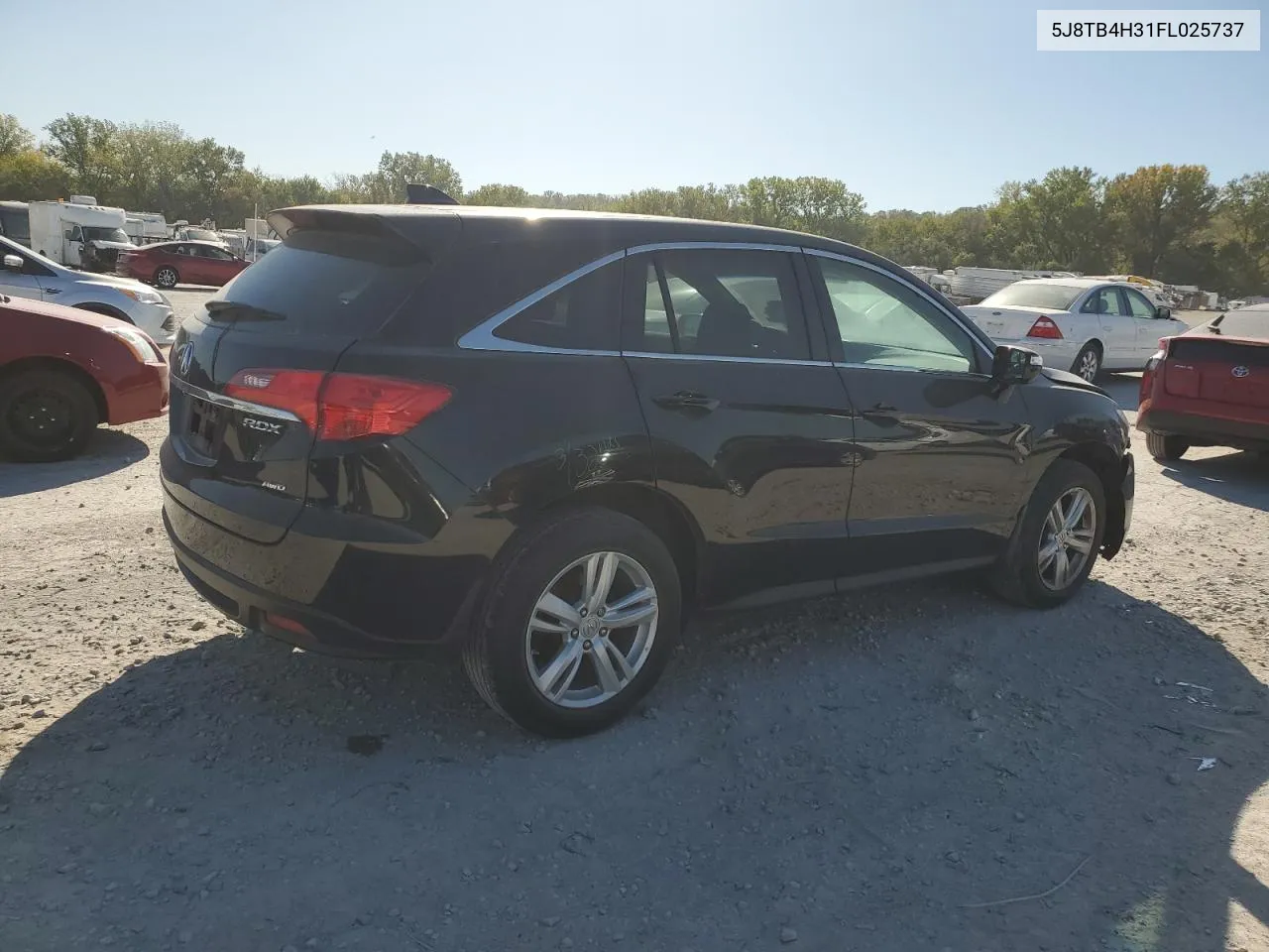 2015 Acura Rdx VIN: 5J8TB4H31FL025737 Lot: 73931394