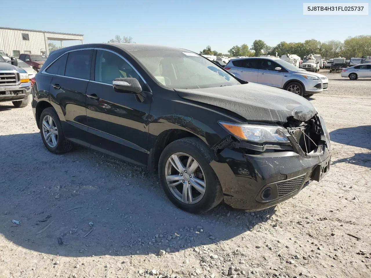 2015 Acura Rdx VIN: 5J8TB4H31FL025737 Lot: 73931394