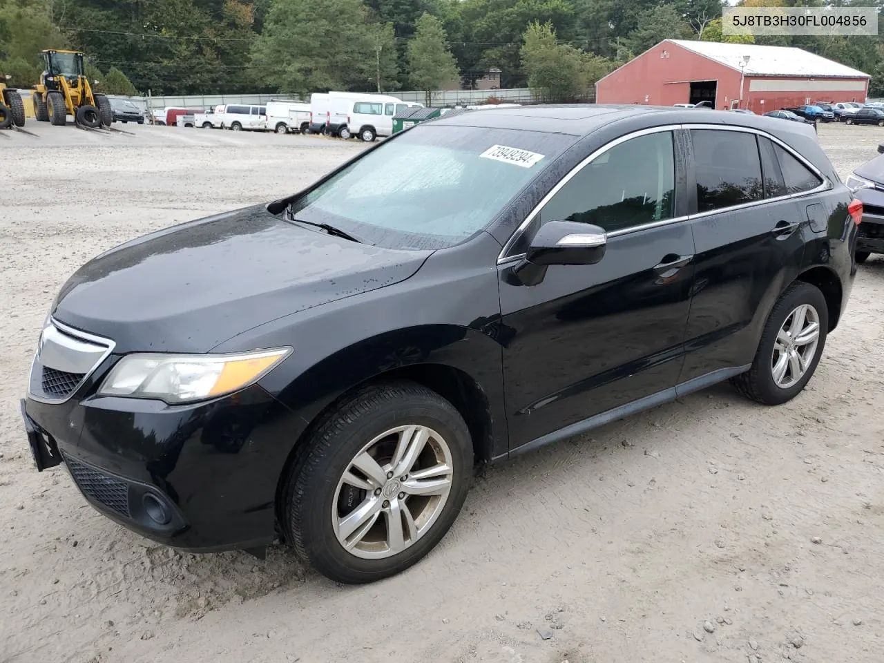 2015 Acura Rdx VIN: 5J8TB3H30FL004856 Lot: 73949294