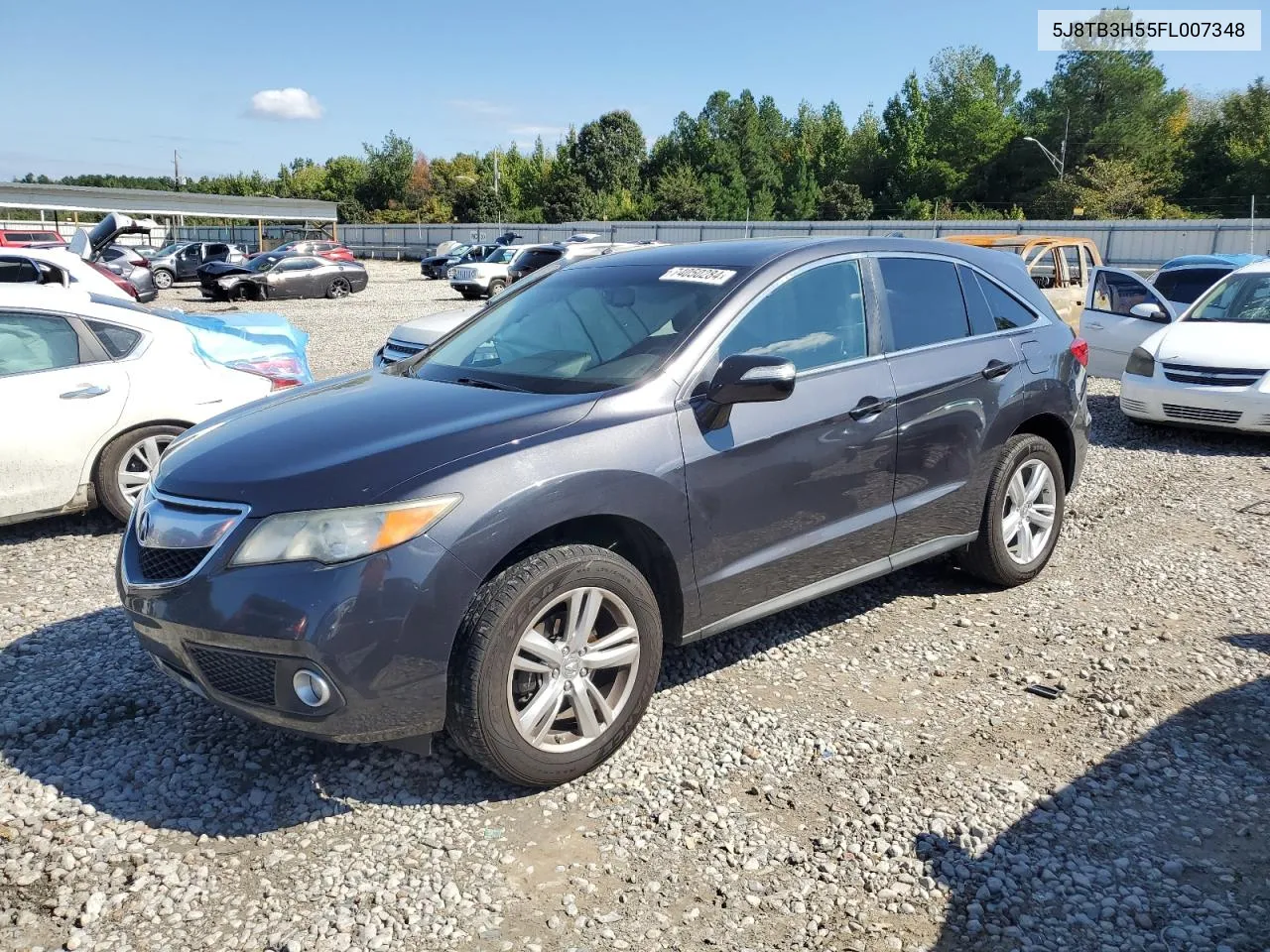 2015 Acura Rdx Technology VIN: 5J8TB3H55FL007348 Lot: 74050284