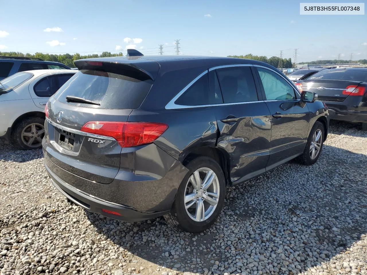 2015 Acura Rdx Technology VIN: 5J8TB3H55FL007348 Lot: 74050284