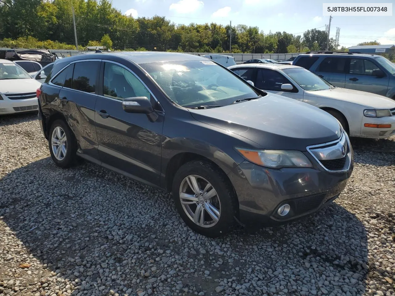 2015 Acura Rdx Technology VIN: 5J8TB3H55FL007348 Lot: 74050284