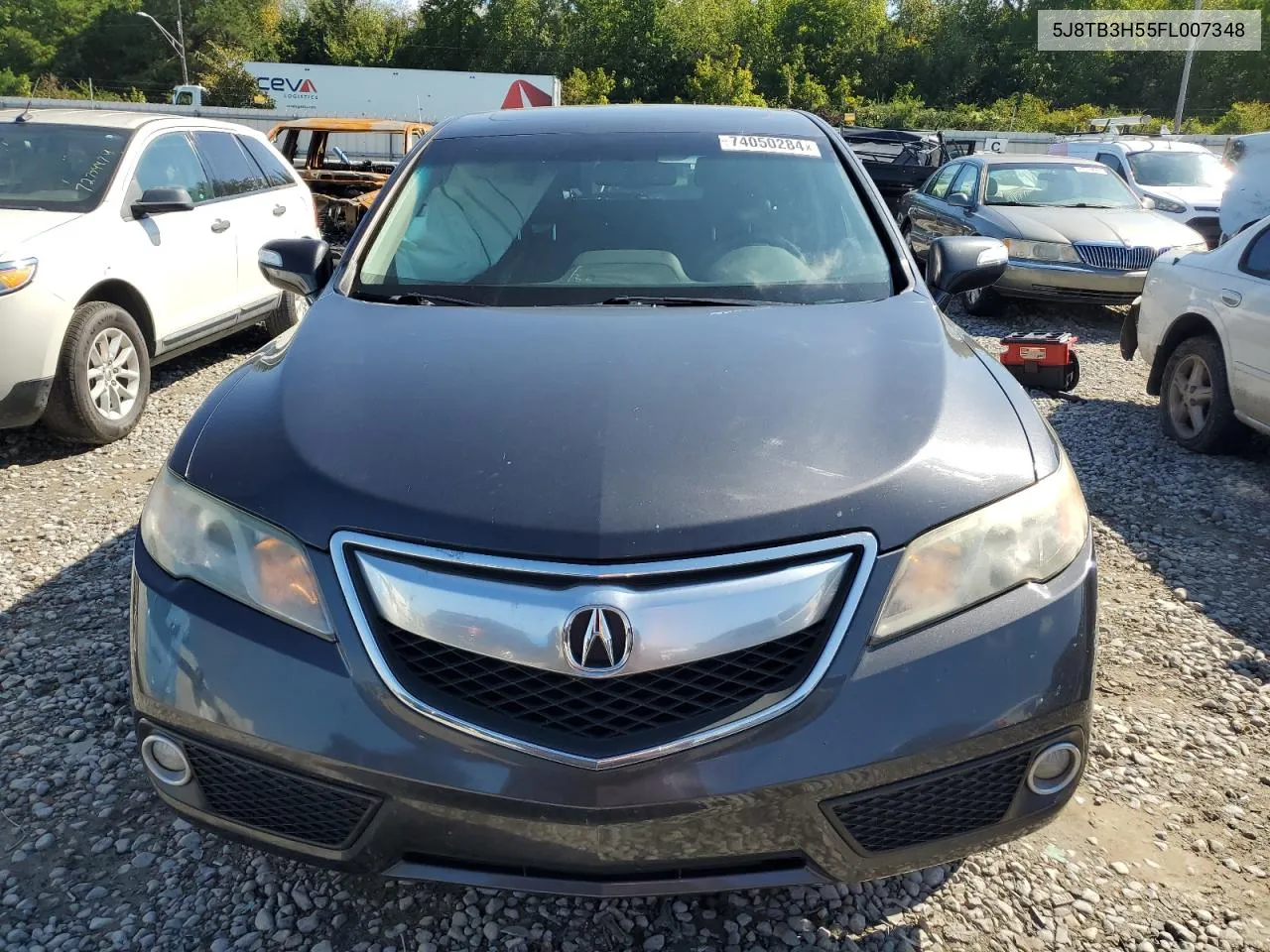 2015 Acura Rdx Technology VIN: 5J8TB3H55FL007348 Lot: 74050284