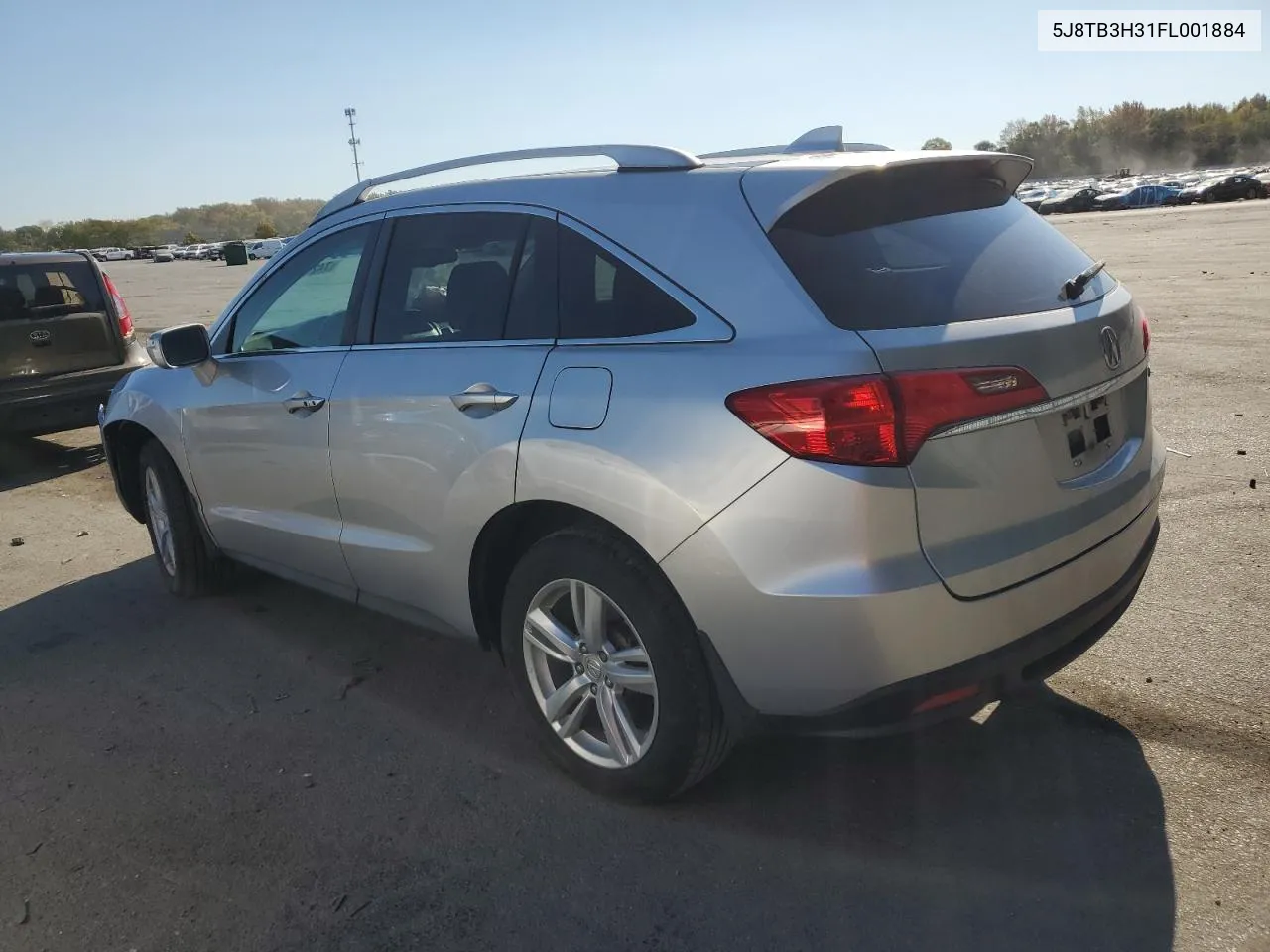 2015 Acura Rdx VIN: 5J8TB3H31FL001884 Lot: 74266934