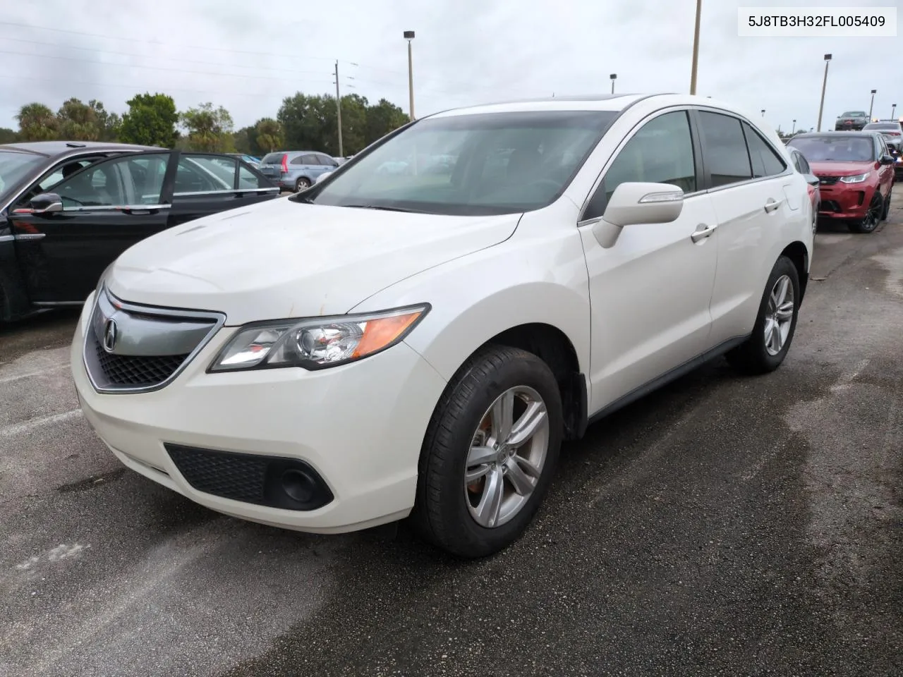 2015 Acura Rdx VIN: 5J8TB3H32FL005409 Lot: 74324504