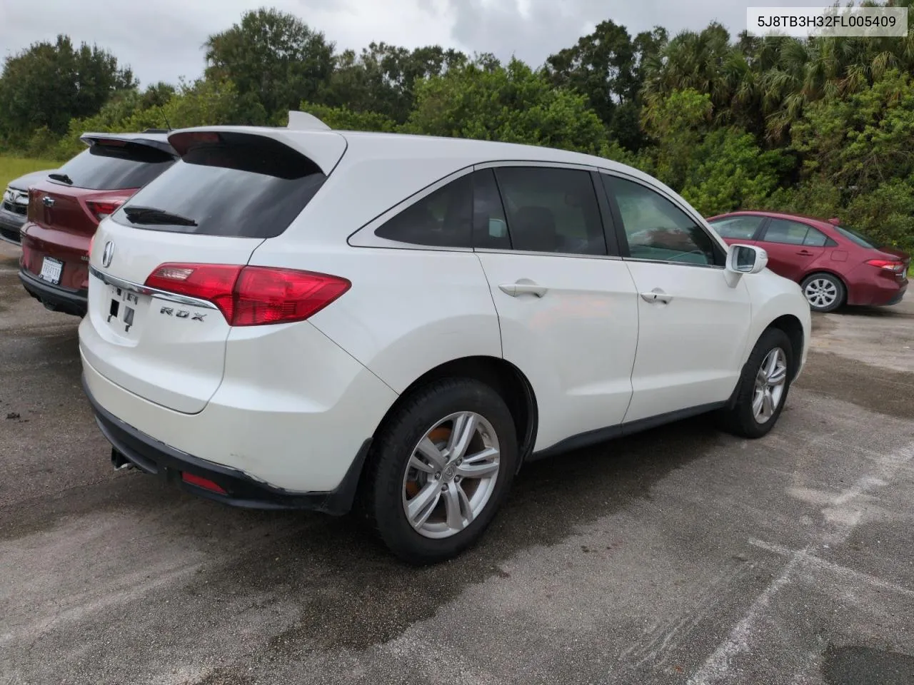 2015 Acura Rdx VIN: 5J8TB3H32FL005409 Lot: 74324504