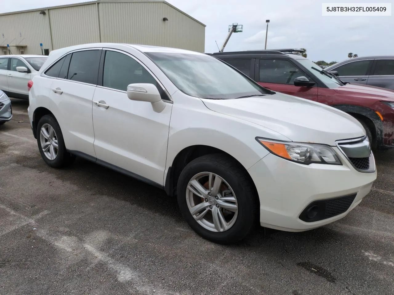 2015 Acura Rdx VIN: 5J8TB3H32FL005409 Lot: 74324504