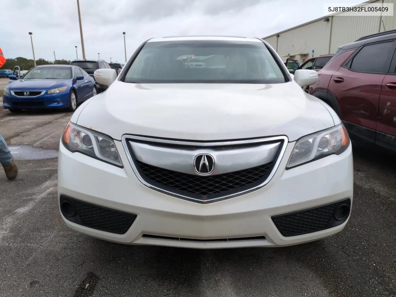 2015 Acura Rdx VIN: 5J8TB3H32FL005409 Lot: 74324504