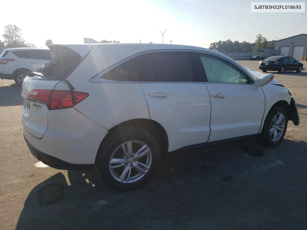 2015 Acura Rdx VIN: 5J8TB3H32FL018693 Lot: 74429004