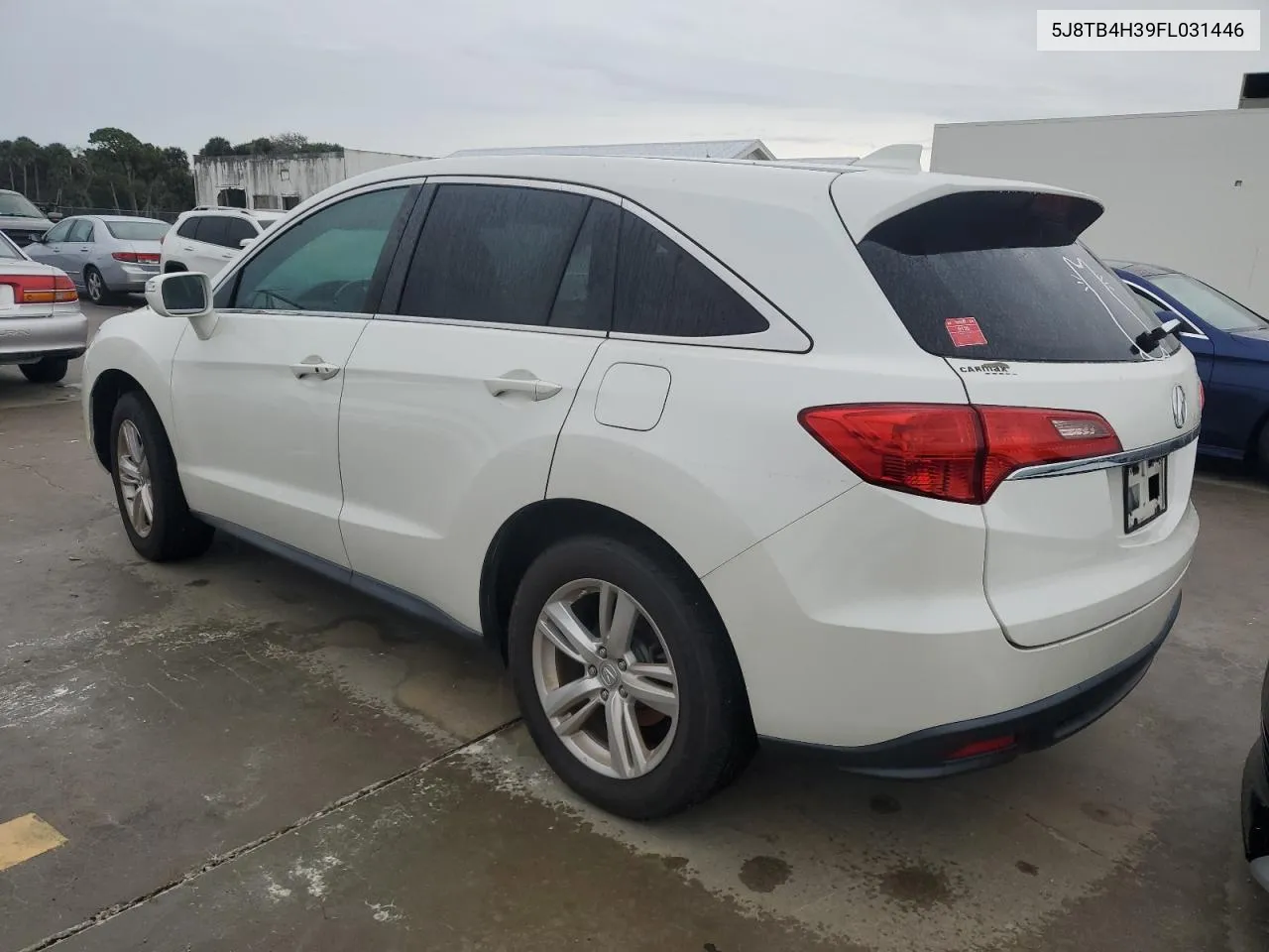 2015 Acura Rdx VIN: 5J8TB4H39FL031446 Lot: 74567244