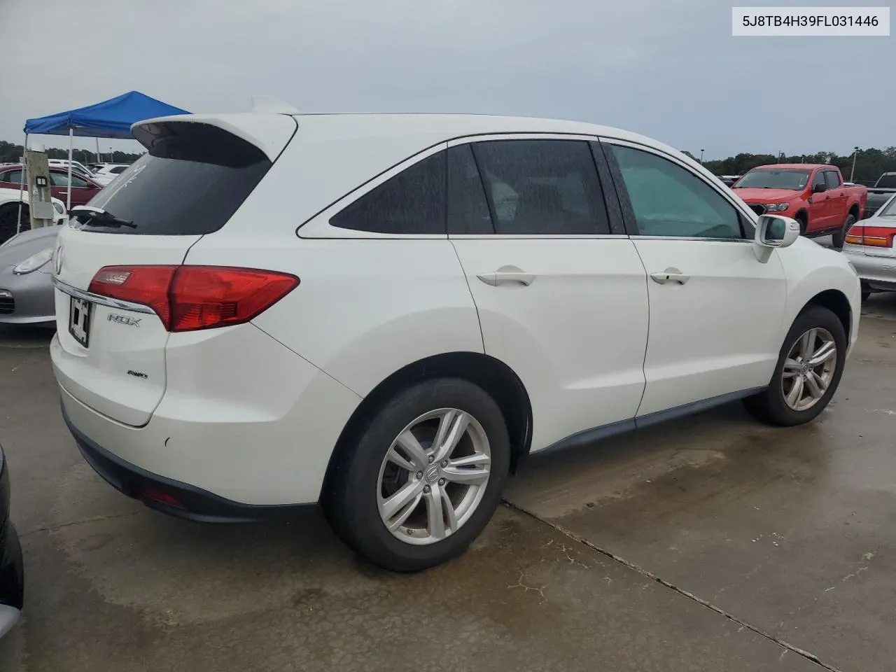 2015 Acura Rdx VIN: 5J8TB4H39FL031446 Lot: 74567244