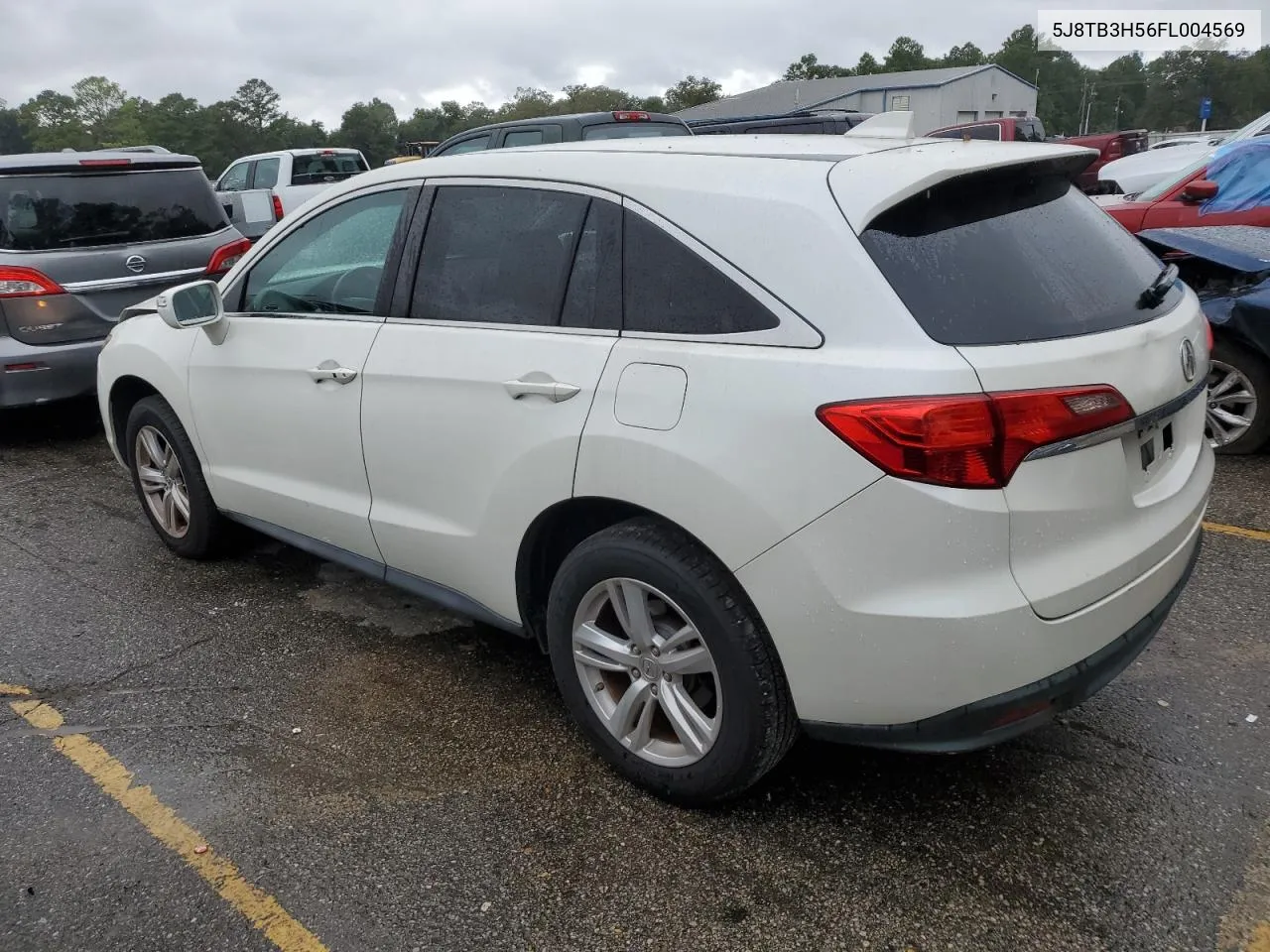 2015 Acura Rdx Technology VIN: 5J8TB3H56FL004569 Lot: 74596414