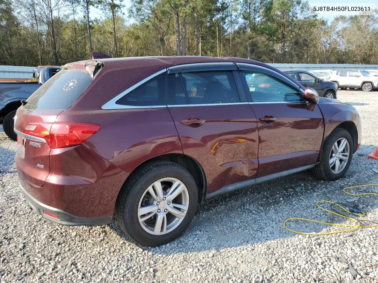 2015 Acura Rdx Technology VIN: 5J8TB4H50FL023611 Lot: 74990724