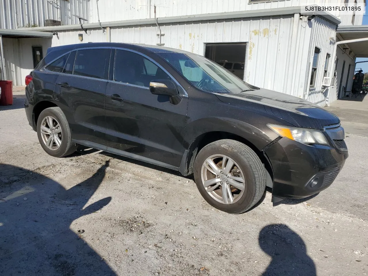 2015 Acura Rdx VIN: 5J8TB3H31FL011895 Lot: 75501394