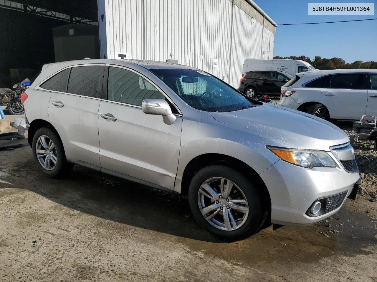 2015 Acura Rdx Technology VIN: 5J8TB4H59FL001364 Lot: 75535844