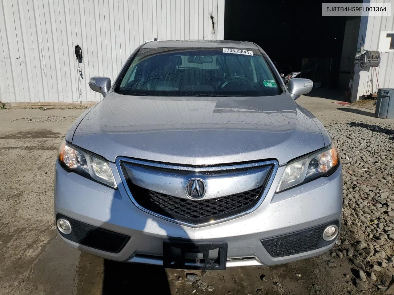 2015 Acura Rdx Technology VIN: 5J8TB4H59FL001364 Lot: 75535844