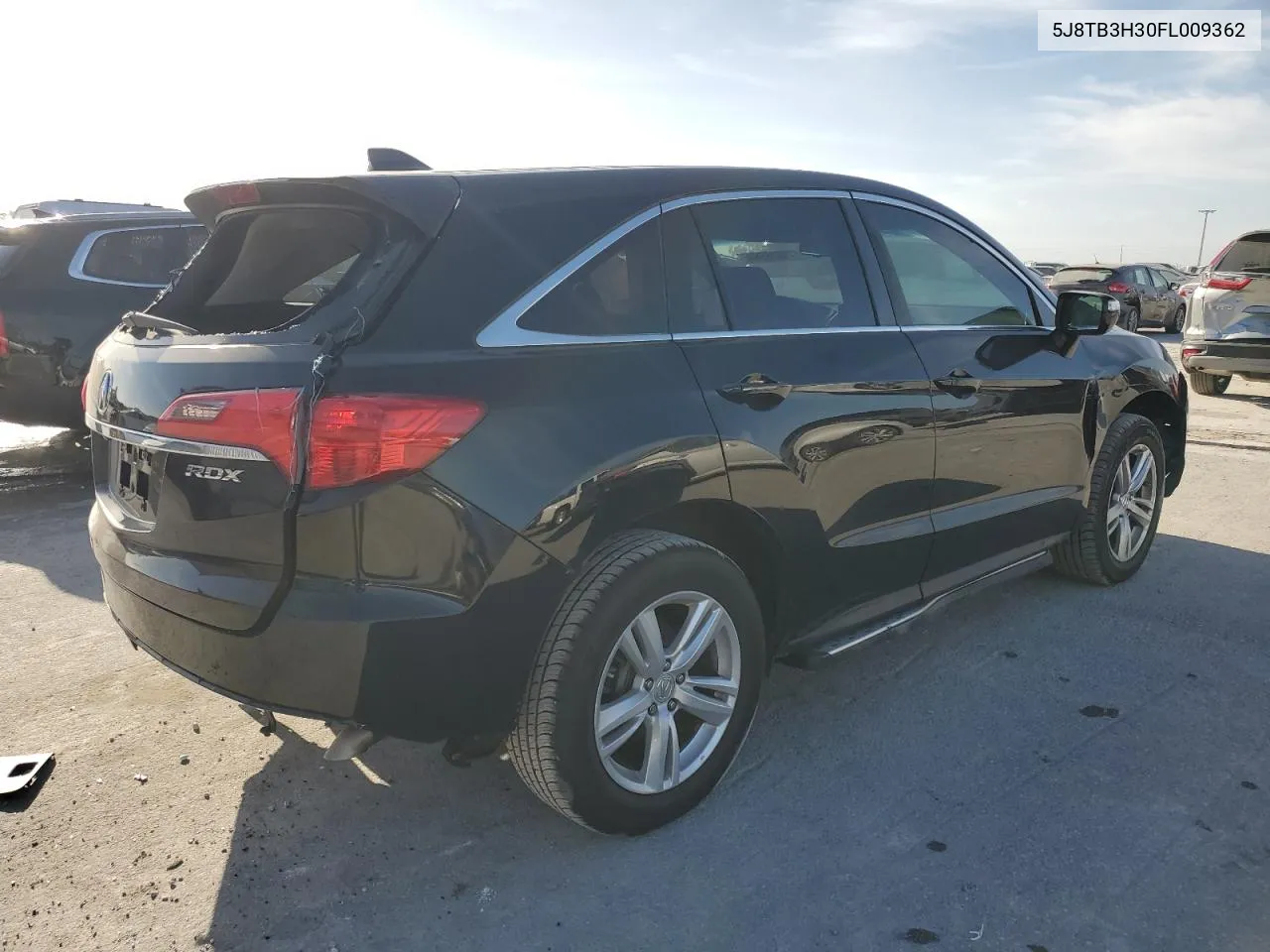 2015 Acura Rdx VIN: 5J8TB3H30FL009362 Lot: 75638564